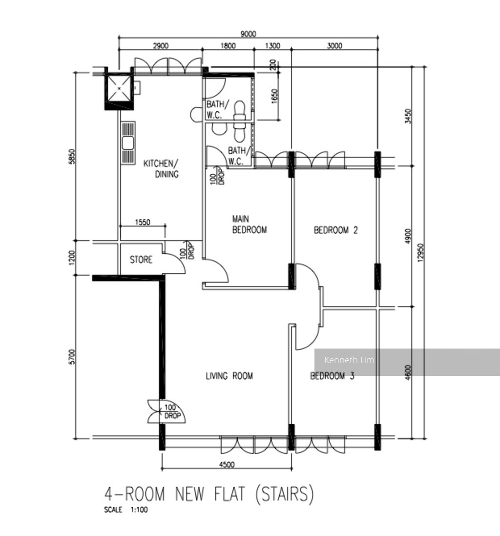 Blk 711 Hougang Avenue 2 (Hougang), HDB 4 Rooms #116851312